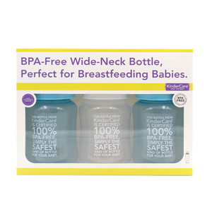 8oz BPA-Free Wide Neck Tinted Bottle (Set of 3)