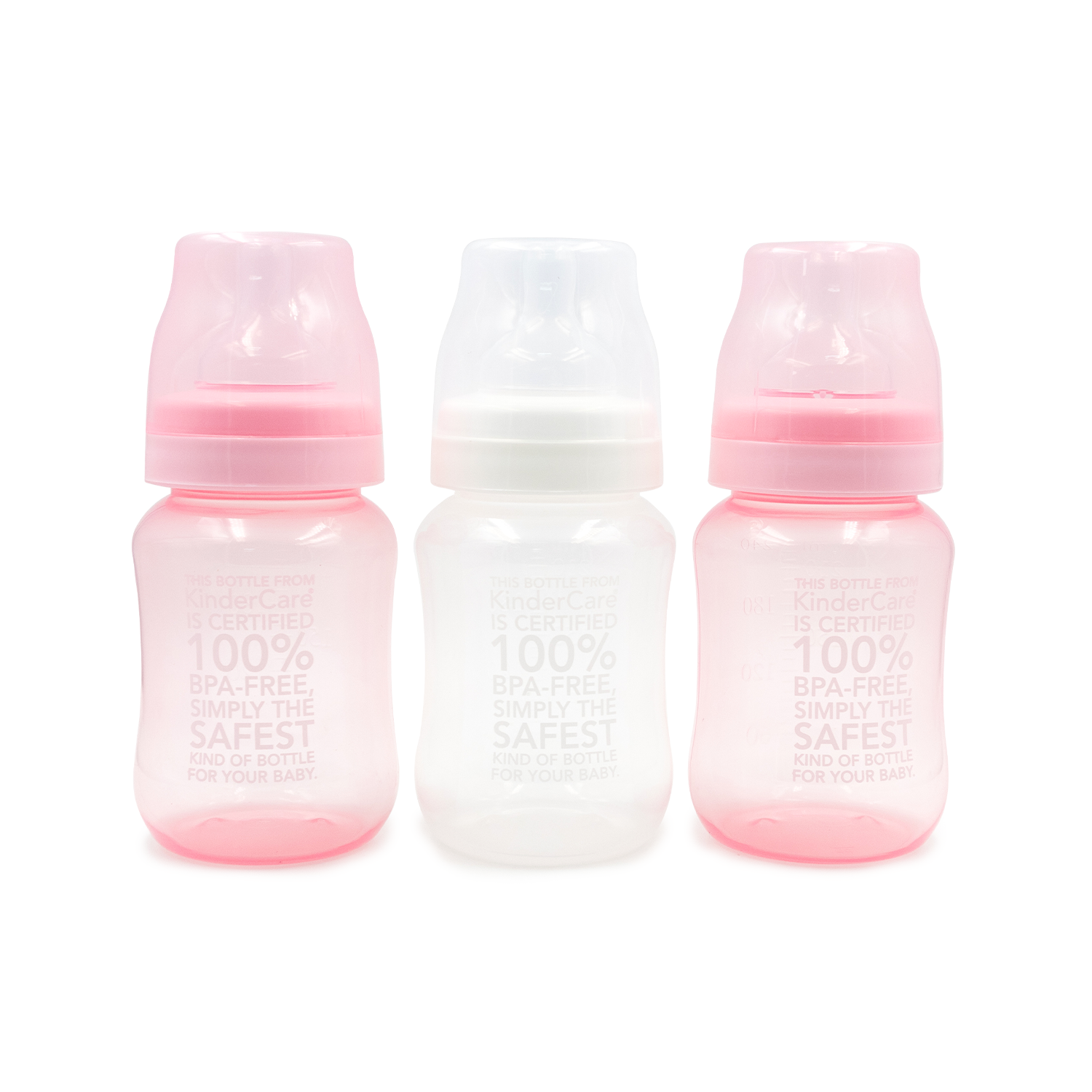8oz BPA-Free Wide Neck Tinted Bottle (Set of 3)