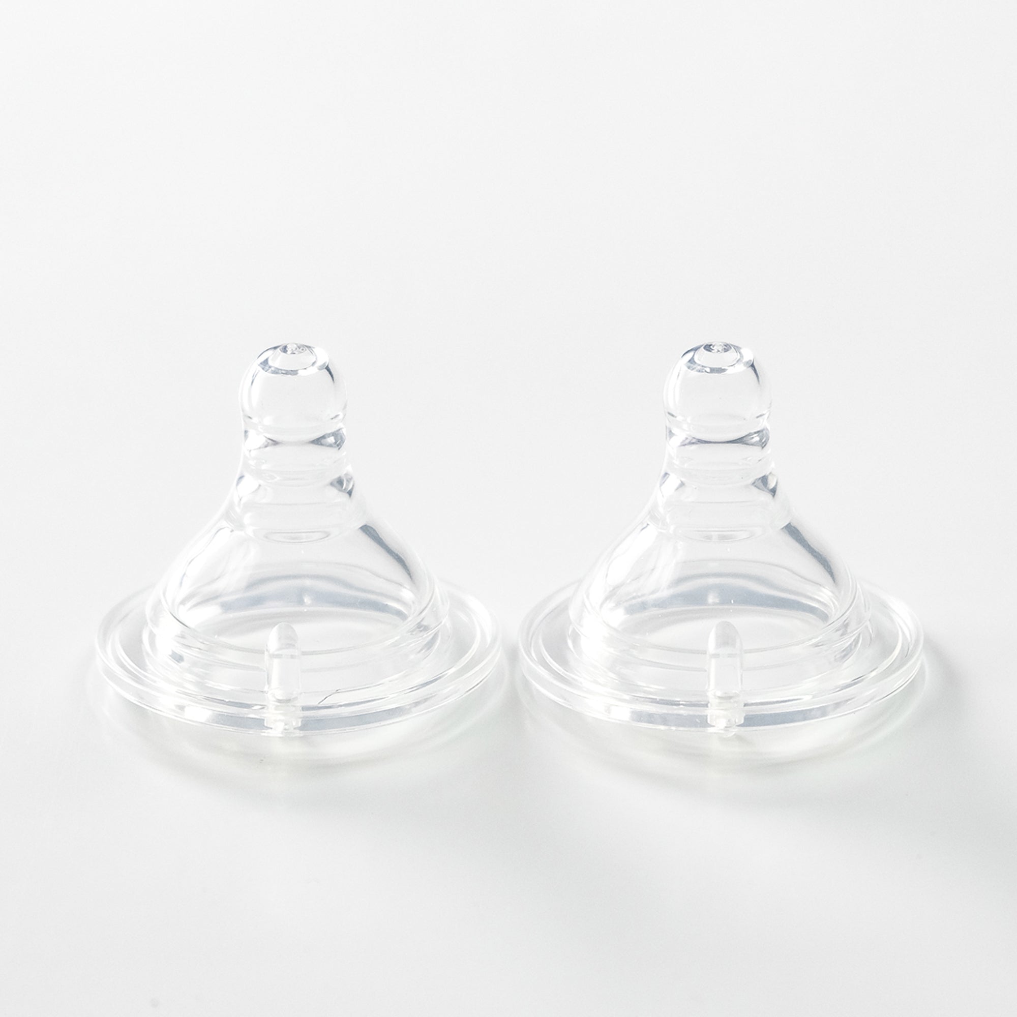 2pcs Wide Neck Silicone Nipple (Slow Flow)