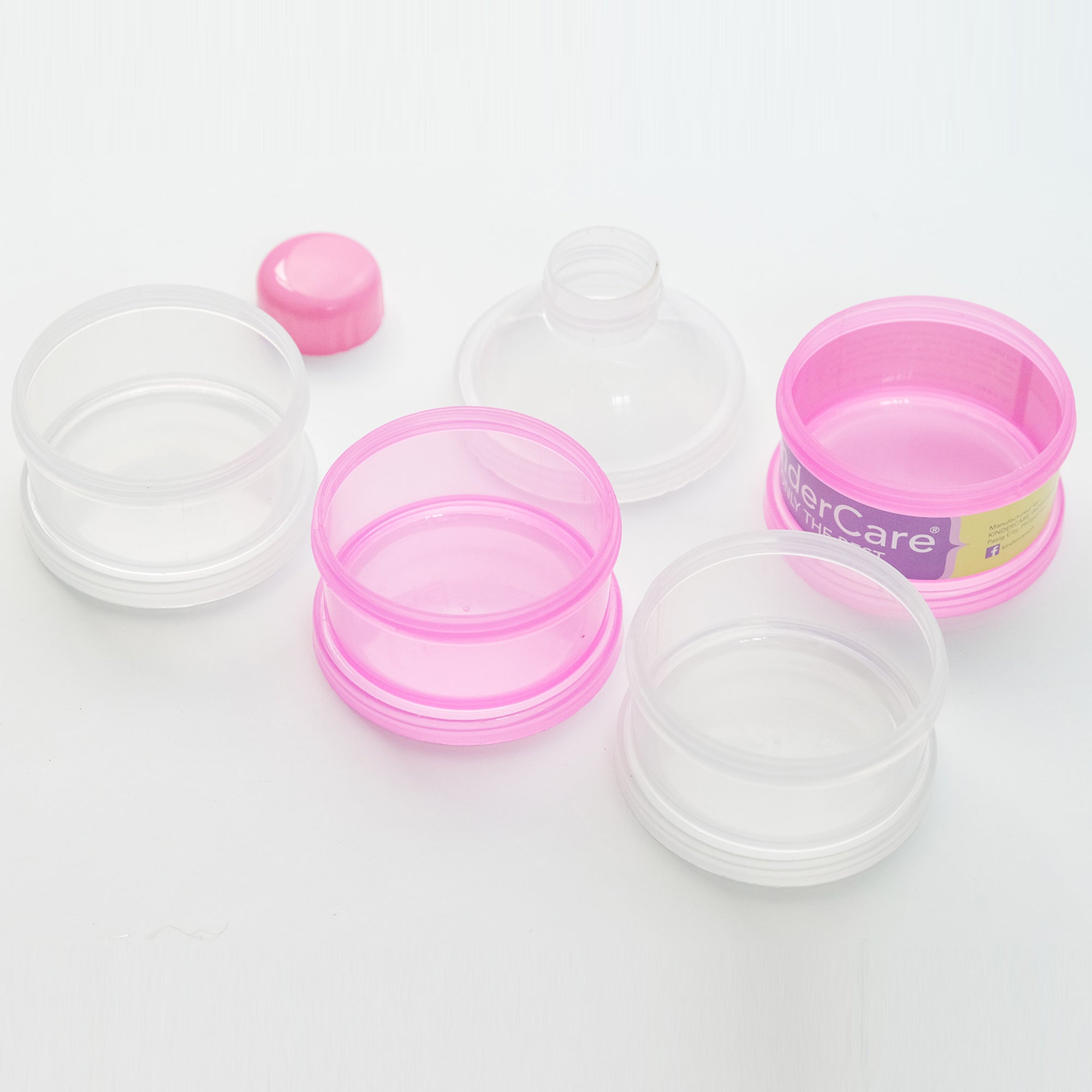 4-Layer Milk Powder Container (Translucent)