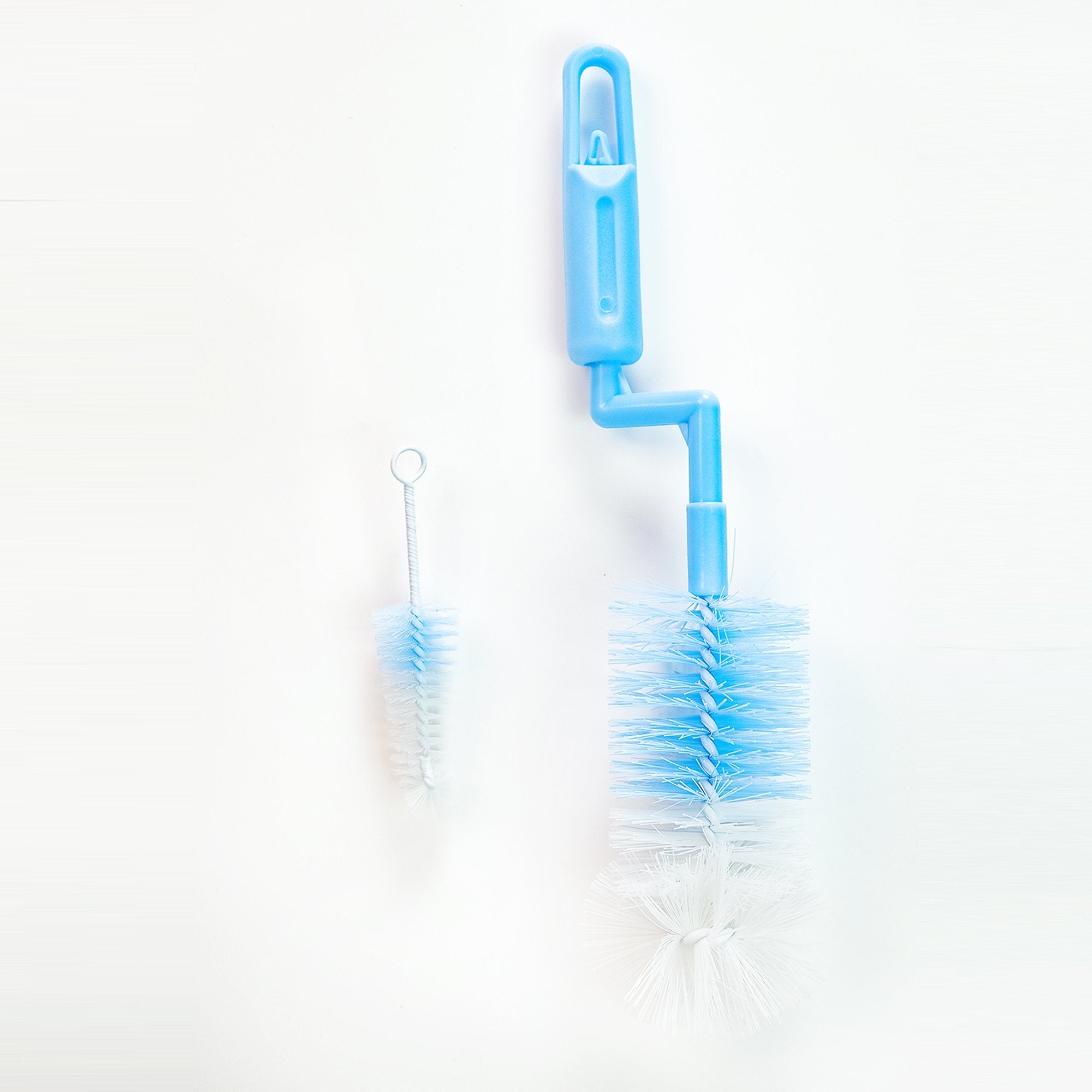 360-Rotating Bottle & Nipple Bristle Brush