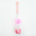 Load image into Gallery viewer, BPA-Free Sponge Head Bottle Brush
