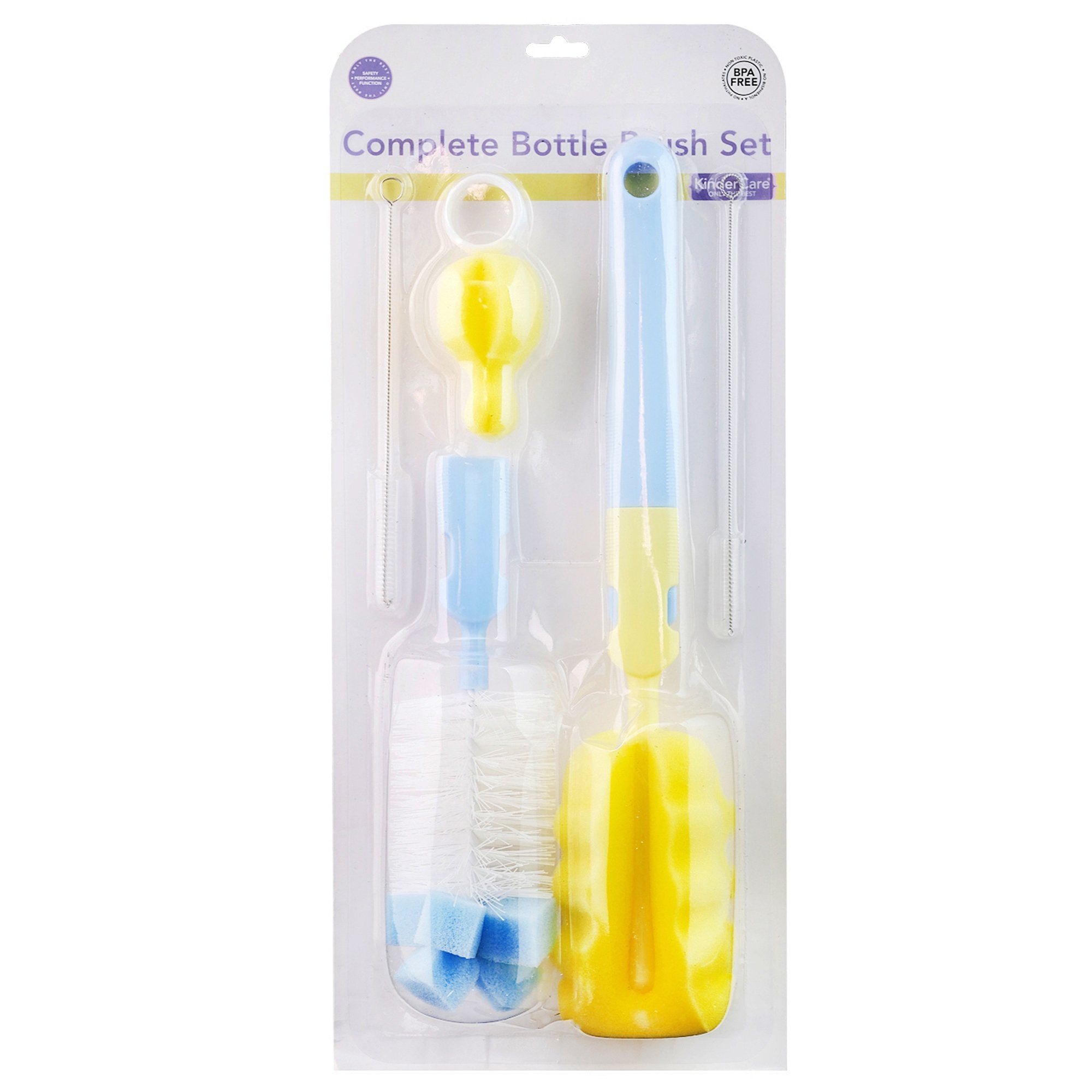 4pc BPA-Free Complete Bottle Brush Set
