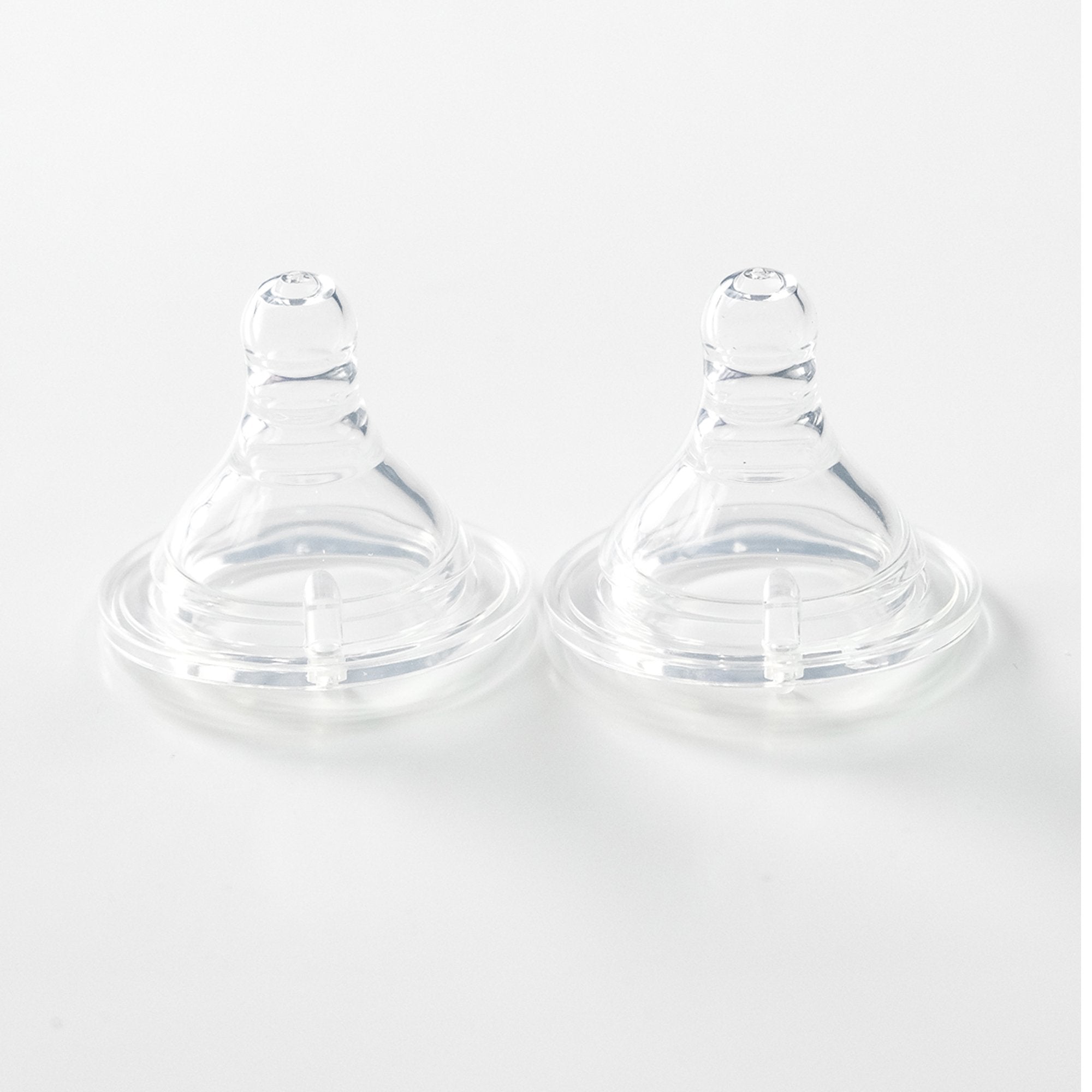 2pcs Wide Neck Silicone Nipple (Fast Flow)