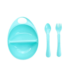 Multi-purpose Feeding Set (Baby Bowl w/ Spoon & Form)