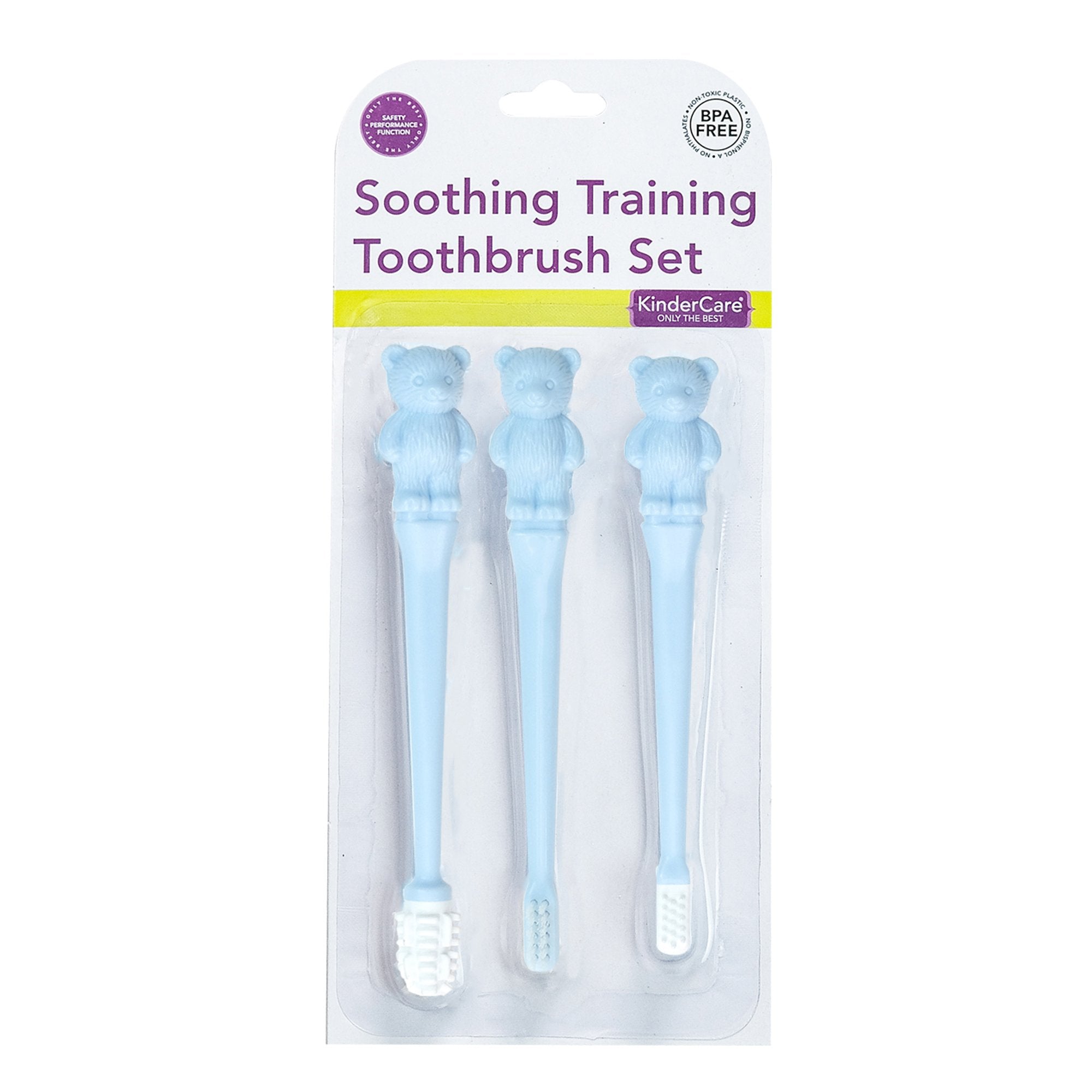 3pcs. Soothing Training Toothbrush Set