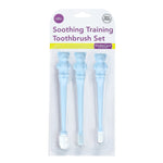 Load image into Gallery viewer, 3pcs. Soothing Training Toothbrush Set
