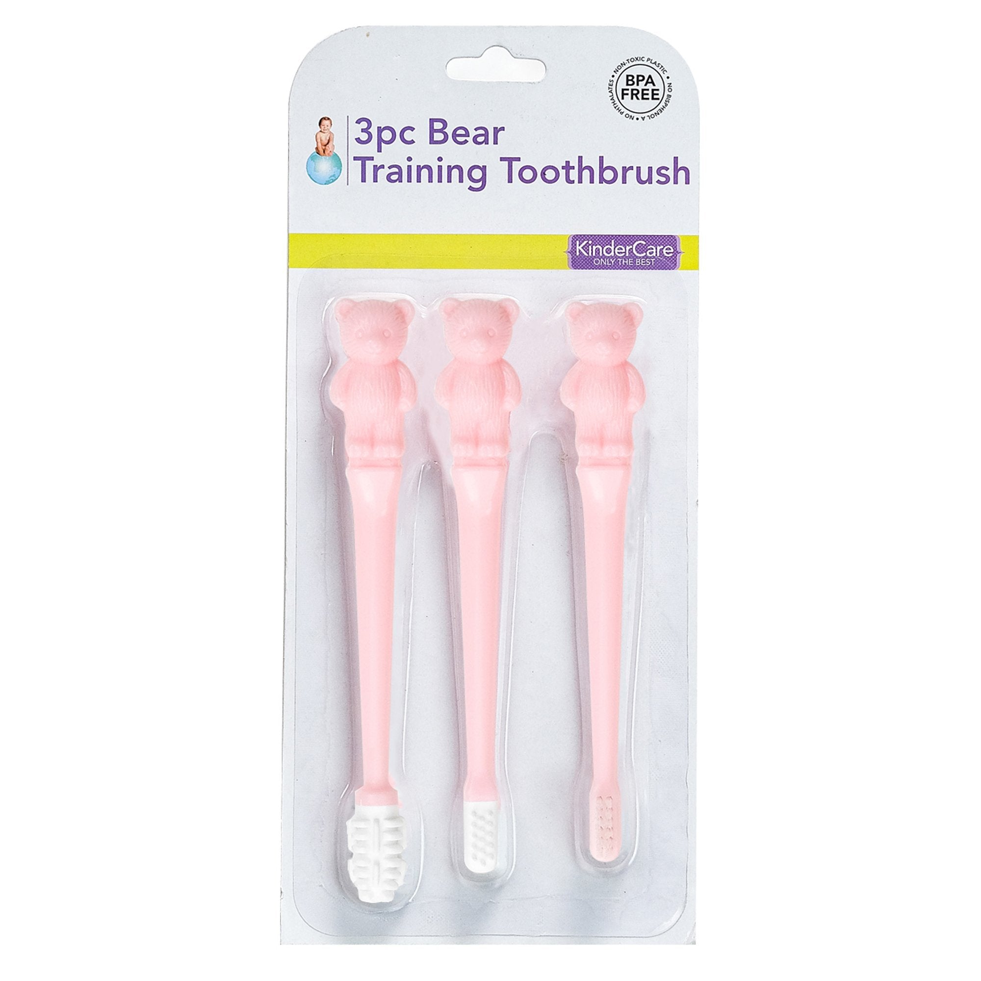 3pcs. Soothing Training Toothbrush Set