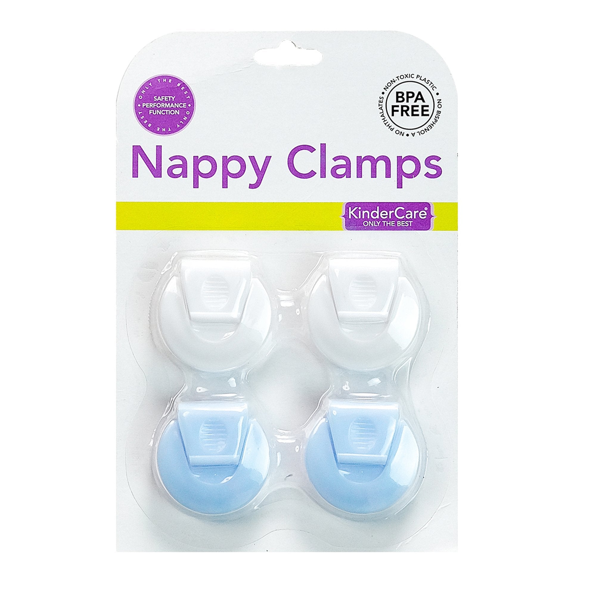 Nappy Clamps (2 Pairs)