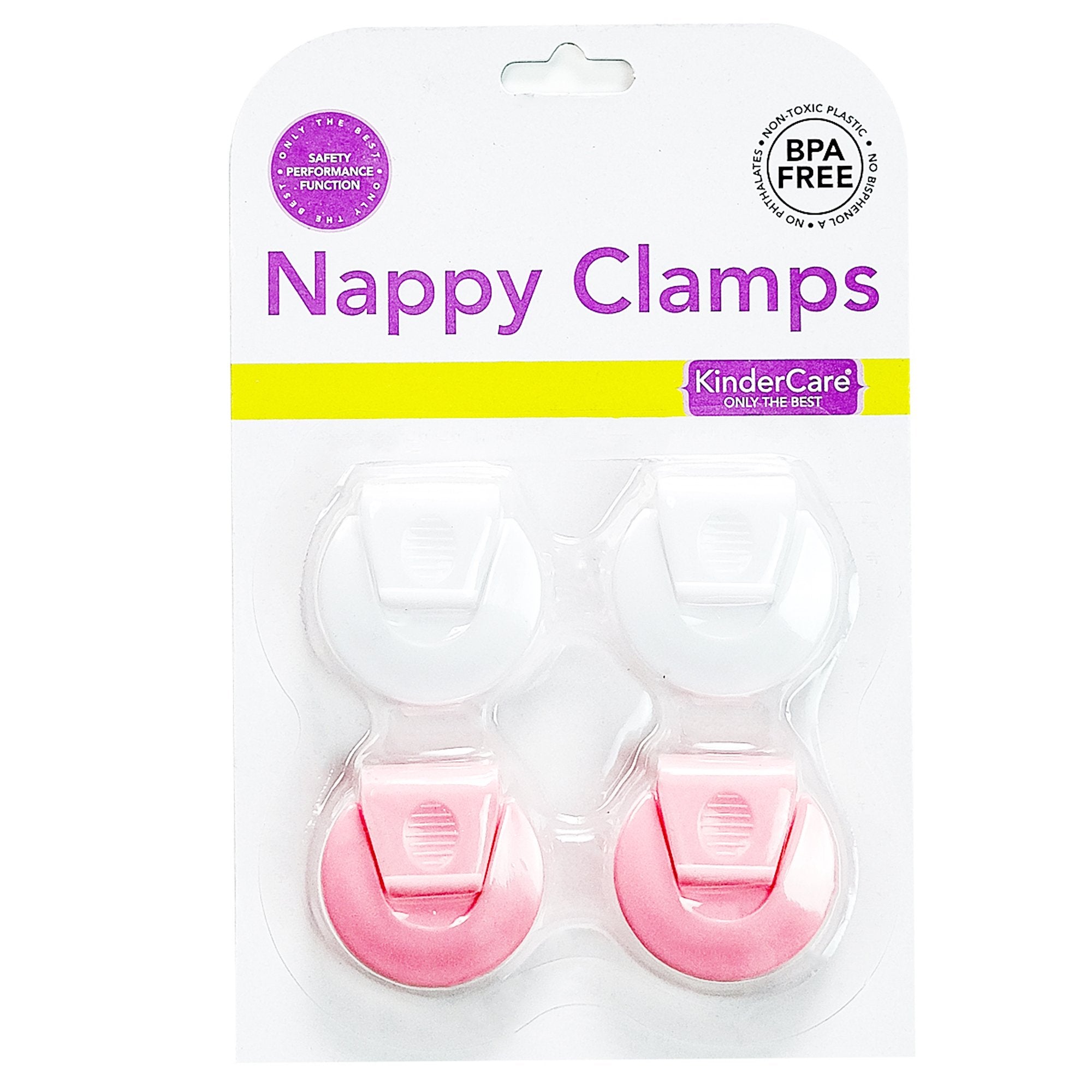 Nappy Clamps (2 Pairs)