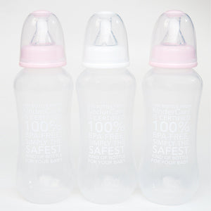 8oz BPA-Free Streamlined Bottle (Set of 3)
