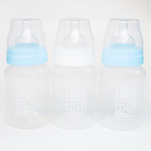 8oz BPA-Free Wide Neck Bottle (Set of 3)