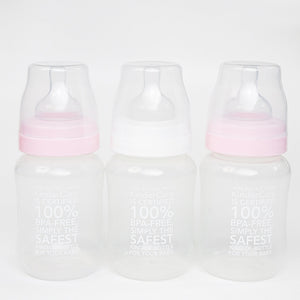 8oz BPA-Free Wide Neck Bottle (Set of 3)