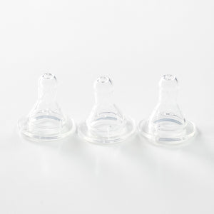 3pcs. Silicone Nipple (Fast Flow)