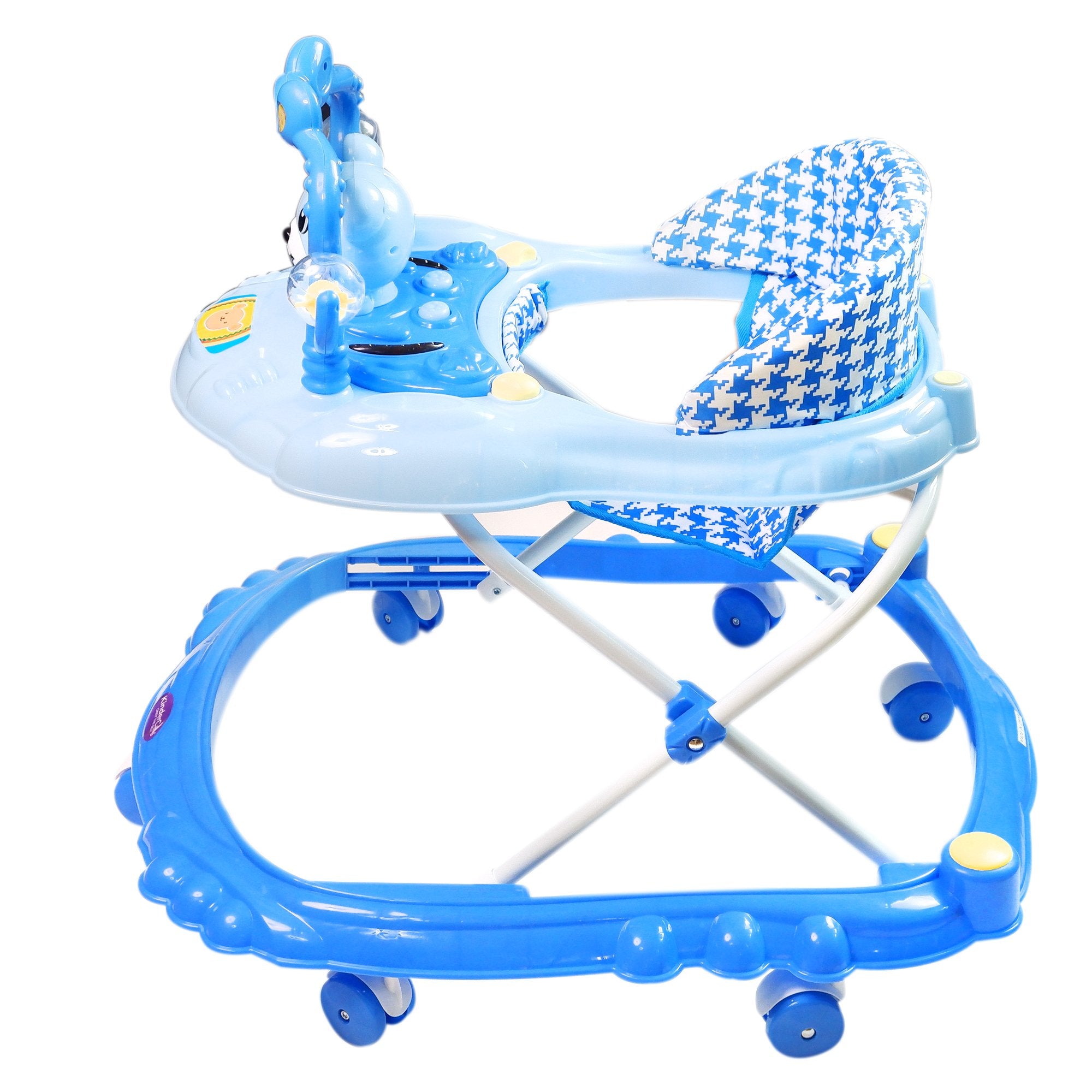 Blue 2025 baby walker